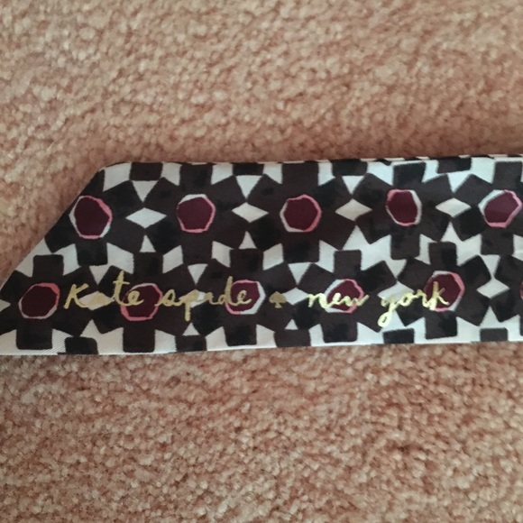 Kate Spade scarf /headband/or tie on the bag - Picture 2 of 9